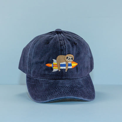 Rocket Sloth Dad Hat