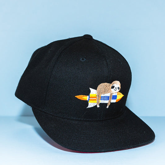 Rocket Sloth Moto Racer Hat